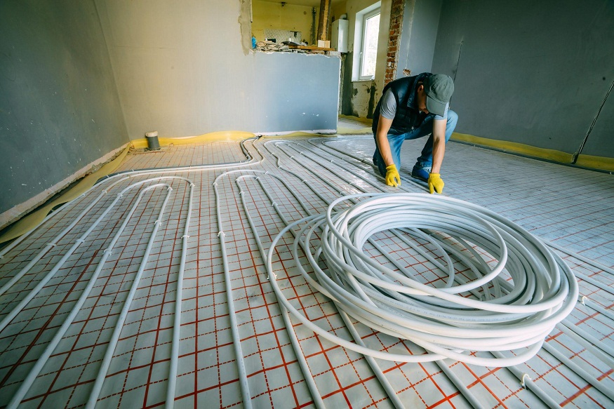 electric under floor heating